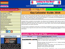 Tablet Screenshot of gayleicester.co.uk
